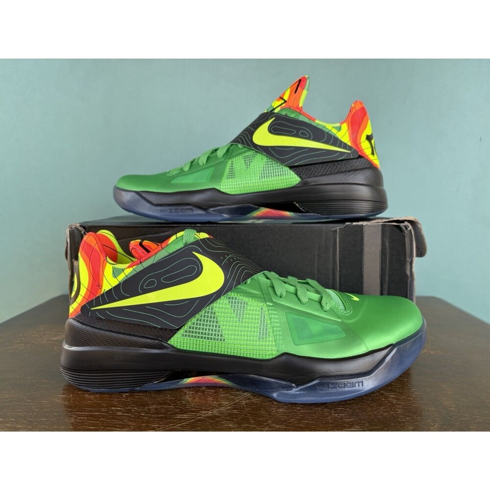 Nike Zoom KD 4 2024 "Weatherman" Men's Size 10 FN6247-300 Damaged Box